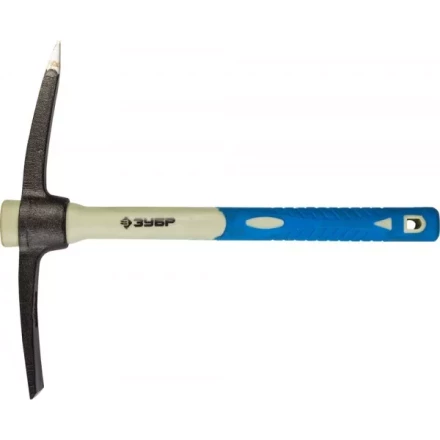 Кирка ЗУБР кованая, с обратной двухкомпонентной фиберглассовой рукояткой, 600г 20175-06 купить в Ноябрьске