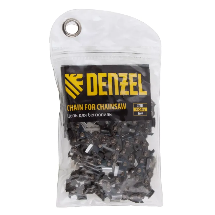 Цепь для бензопилы Denzel DGS-5820, шина 50 см (20"), шаг 0.325", паз 1.5 мм, 76 звеньев 59806 купить в Ноябрьске