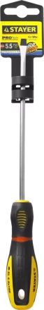 Отвертка STAYER &quot;PROFI&quot; &quot;PROTech&quot;, двухкомп рукоятка, намагниченная, Cr-Mo, SL5,5x150мм 25131-05-15_z02 купить в Ноябрьске