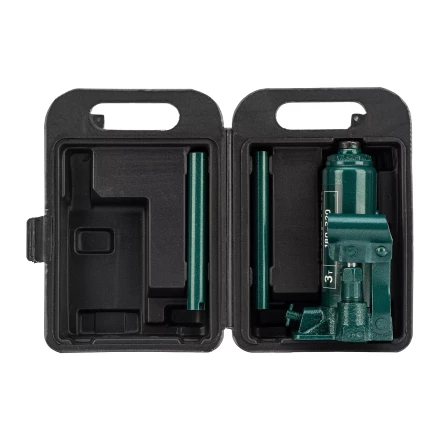 Домкрат гидравлический бутылочный Сибртех 50813, 3 т, 180-320 мм, в пласт. кейсе купить в Ноябрьске