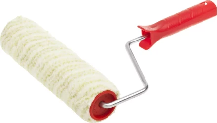 Валик ЗУБР &quot;ЭКСПЕРТ&quot; &quot;ПОЛИМАКС&quot;, полиамид, стойкий к растворителям, к истиранию, ручка 8мм, d=48/250мм 03524-25 купить в Ноябрьске