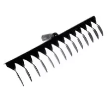 Грабли 14-зубые 280 мм без черенка витые  СИБРТЕХ Россия 61765 купить в Ноябрьске
