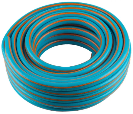 Шланг ЗУБР &quot;ЭКСПЕРТ&quot; поливочный, 30атм, армированный, 4-х слойный, 3/4&quot;x50м 40315-3/4-50 купить в Ноябрьске