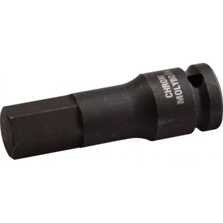 Торцовая головка KRAFTOOL &quot;INDUSTRIE QUALITAT&quot; ударная (1/2&quot;), HEX, Cr-Mo, фосфатированная, H14 27950-14_z01 купить в Ноябрьске