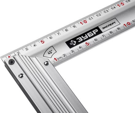 ЗУБР 250 мм, жесткий столярный угольник, Профессионал (34392-25) купить в Ноябрьске