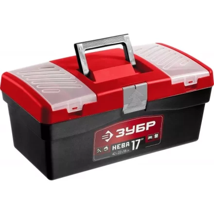 Ящик для инструмента &quot;НЕВА-17&quot; пластиковый, ЗУБР 38323-17 купить в Ноябрьске