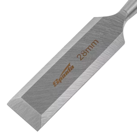 Долото-стамеска 28 мм, деревянная рукоятка// Sparta 242525 купить в Ноябрьске