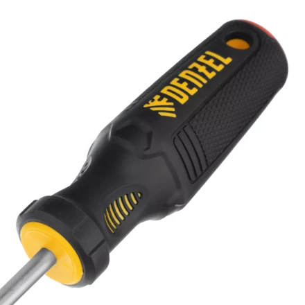 Отвертка PH2х200 мм, CrV, трехкомпонентная рукоятка Denzel 12182 купить в Ноябрьске