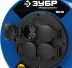 Удлинитель на катушке &quot;ПВС 315&quot;, 30 м, 3500 Вт, 4 гнезда, IP44, ПВС 3х1,5 кв мм, ЗУБР 55081-30 купить в Ноябрьске
