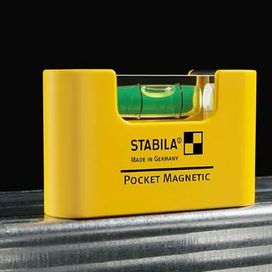 Уровень тип  Pocket Magnetic  70x20x40мм  с магнитом   STABILA купить в Ноябрьске