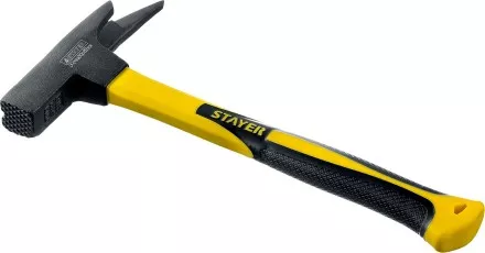 Молоток КРОВЕЛЬЩИКА PRO 600г с фиберглассовой рукояткой, STAYER Professional 20201 20201 купить в Ноябрьске