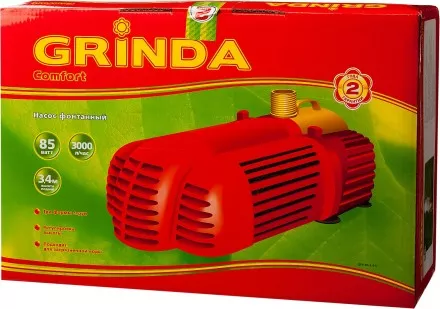 Насос GRINDA фонтанный д/грязной воды, 3 насадки, пропускная способность 3000 л/ч, высота подачи воды 3,4 м, 85 Вт GFP-50-3.4-U купить в Ноябрьске