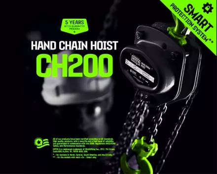Таль ручная цепная HITCH CH200-G, 0.5 т, 4.5 м. Гальваническая цепь купить в Ноябрьске