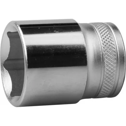 Торцовая головка KRAFTOOL &quot;INDUSTRIE QUALITAT&quot;, Cr-V, FLANK, хромосатинированная, 1/2&quot;, 25 мм 27805-25_z01 купить в Ноябрьске
