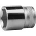 Торцовая головка KRAFTOOL &quot;INDUSTRIE QUALITAT&quot;, Cr-V, FLANK, хромосатинированная, 1/2&quot;, 25 мм 27805-25_z01 купить в Ноябрьске