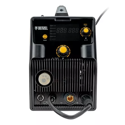Аппарат инвертор. полуавтомат. cварки Denzel IMIG-205SDR, 200 А, ПВ 60%, катушка 5 кг купить в Ноябрьске