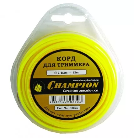 Леска &quot;Квадрат&quot; скрученный квадрат 2.4 мм 15м купить в Ноябрьске