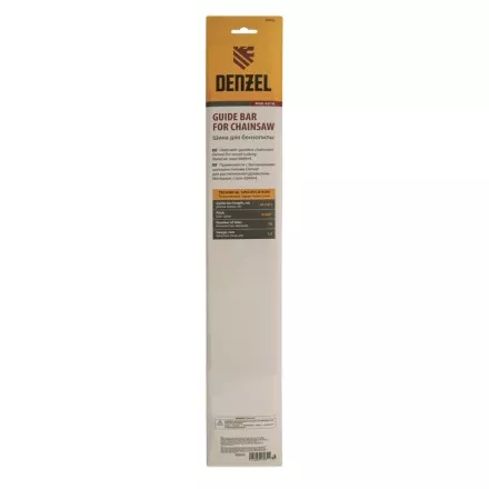 Шина для бензопилы Denzel DGS-5218, длина 45 см (18&quot;), шаг 0.325&quot;, паз 1.5 мм, 72 звена, 59802 купить в Ноябрьске