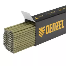 Электроды Denzel DER-46 Goldline, диам. 3 мм, 2,5 кг, рутил-целлюлозное покрытие 97506