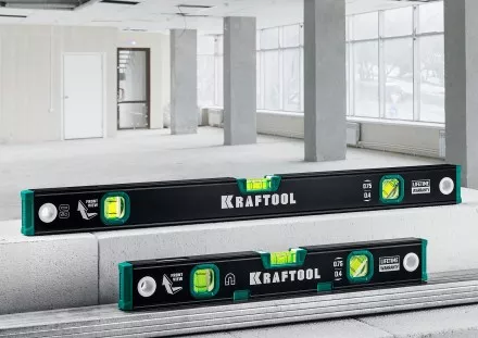 Профессиональный магнитный уровень с зеркальным глазком KRAFTOOL 34785-100 купить в Ноябрьске