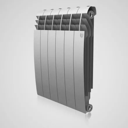 Радиатор Royal Thermo BiLiner 500 new/Silver Satin - 6 секций купить в Ноябрьске