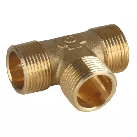 Тройник GENERAL FITTINGS латунь, ш/ш/ш, 3/4&quot; 51054-3/4 купить в Ноябрьске