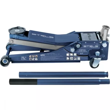 Домкрат гидравлический подкатной профессиональный STELS LOW PROFILE QUICK LIFT 3т  75-515 мм 51136 купить в Ноябрьске