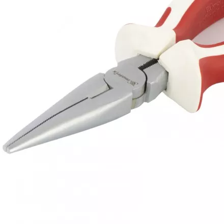 Длинногубцы White Nickel 180 мм прямые никелированные трехкомпонентные рукоятки MATRIX 17189 купить в Ноябрьске