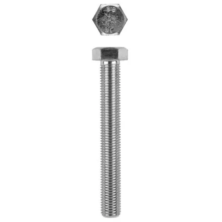 Болт с шестигранной головкой, DIN 933, кл. пр. 8.8, оцинкованный, M16x40мм, 50шт, KRAFTOOL 303074-16-040 303074-16-040 купить в Ноябрьске
