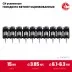 ЗУБР CN усиленные bullet point 15 х 3.05 мм, гвозди по бетону оцинкованные, 1000 шт (305387-15) купить в Ноябрьске