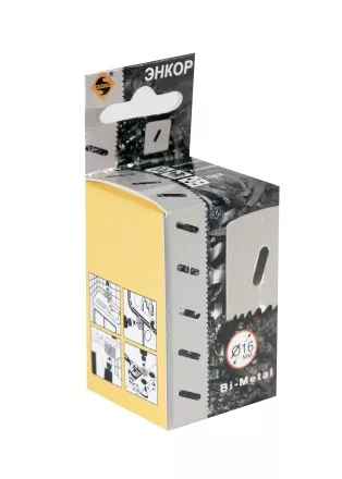 Коронка Bi-Metal Ф16 мм М3 Энкор 24116 купить в Ноябрьске