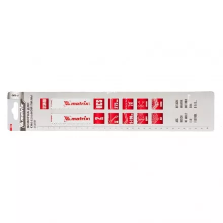 Полотна по дереву для сабельной пилы S1344D 275/4,3мм HCS 2 штуки  PRO Matrix 782011 купить в Ноябрьске