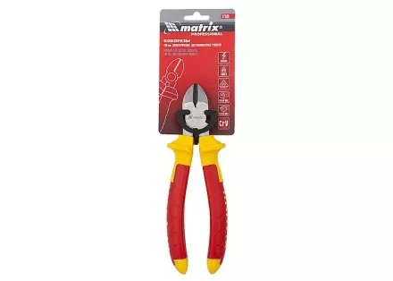 Бокорезы  Insulated 180мм двухкомпонентные рукоятки MATRIX PROFESSIONAL 17508 купить в Ноябрьске