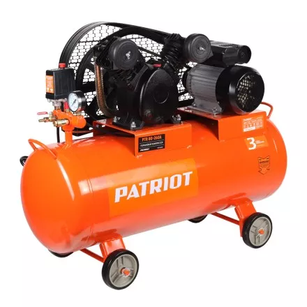 Компрессор масляный поршневой ременной PATRIOT PTR 80/260A купить в Ноябрьске