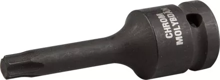 Торцовая головка KRAFTOOL &quot;INDUSTRIE QUALITAT&quot; ударная (1/2&quot;), TORX, Cr-Mo, фосфатированная, T50 27952-50_z01 купить в Ноябрьске