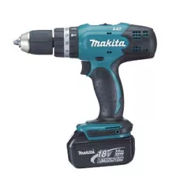 Аккумуляторная ударная  дрель-шуруповерт Makita BHP 453 RFE