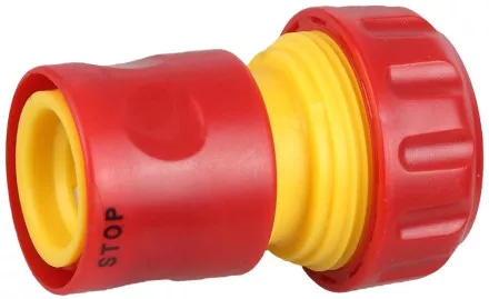 Соединитель GRINDA с автостопом, из ударопрочной пластмассы, 3/4&quot; 8-426330_z01 купить в Ноябрьске