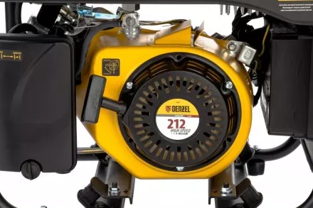 Генератор инверторный GT-2500iF, 2.5 кВт, 230 В, бак 5 л, открытый корпус, ручной старт Denzel 94704 купить в Ноябрьске