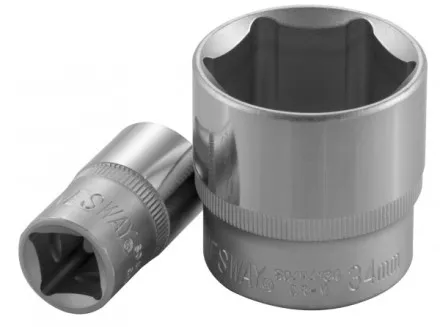 Головка торцевая шестигранная 1/2&quot; М23  S04Н4123  Jonnesway 47220 купить в Ноябрьске