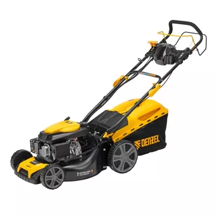Газонокосилка бензиновая Denzel GLD-460SP-VE, 146 см3, шир. 46см, привод, вариатор, эл.старт, 60 л (58809) купить в Ноябрьске