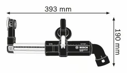 Насадка для пылеудаления Bosch GDE 16 Cyl (1.600.A00.1FJ) купить в Ноябрьске