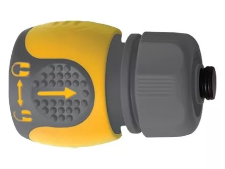 Соединитель для шланга 1/2&quot; двухкомпонентный PALISAD LUXE 66243 купить в Ноябрьске
