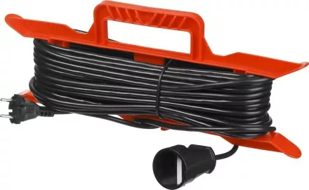 Удлинитель электрический &quot;MAXElectro&quot; на рамке, 20 м, 1 гнездо, STAYER 55018-20 купить в Ноябрьске