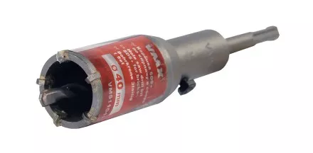 Коронка SDS+ ф40 мм по кирпичу в сборе VMX 511041 купить в Ноябрьске