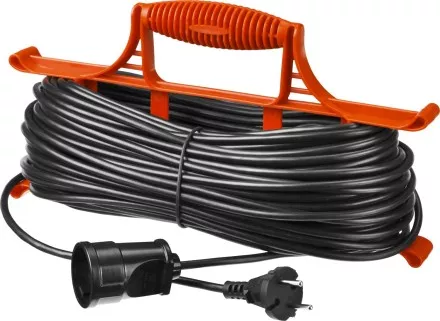 Удлинитель электрический &quot;MAXElectro&quot; на рамке, 50 м, 1 гнездо, STAYER 55018-50 купить в Ноябрьске