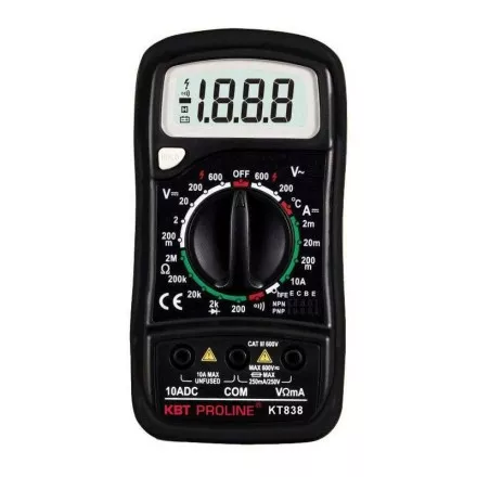 Мультиметр цифровой KT838 PROLINE КВТ купить в Ноябрьске