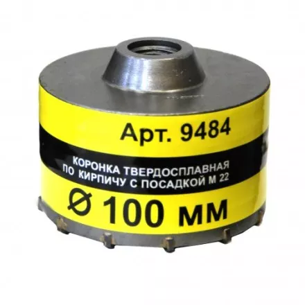 Коронка М22 100 ТС д/кирп Энкор 9484 купить в Ноябрьске