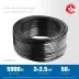 ЗУБР ВВГ-Пнг(А)-LS, 3 x 2.5 мм2, 50 м, ГОСТ 31996-2012, плоский, силовой кабель с пониженным дымо-газовыделением, Профессионал (60007-50,) купить в Ноябрьске