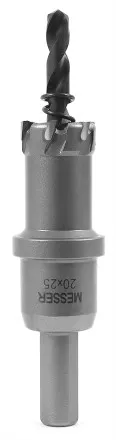 ТСТ коронка MESSER 20X25 с центрирующим сверлом и толкающей пружиной купить в Ноябрьске