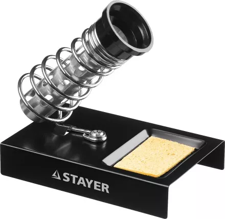 Подставка MAXTerm, STAYER 55318, для паяльников, штампованная 55318 купить в Ноябрьске